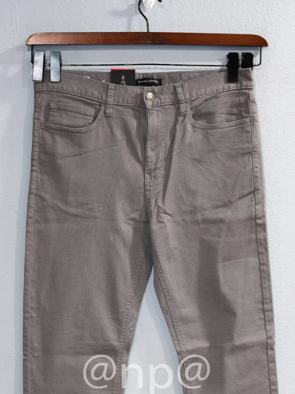 Banana Republic Men's 5-Pocket Twill Pants Stretch